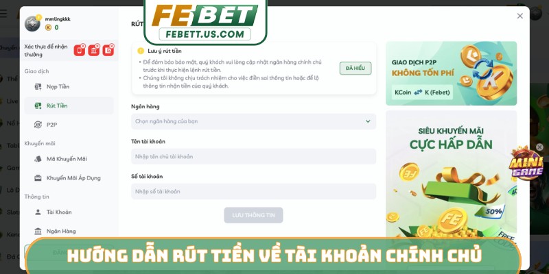 Febet BUYKITTYROO - Link Truy Cập FEBET Cá Cược Bóng Đá Trực Tuyến Hướng dẫn rút tiền về tài khoản chính chủ